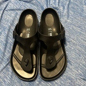 Birkenstock Classic Black Thong Sandals